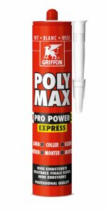 Griffon 6306289 PolyMax Pro Power express weiß 435g