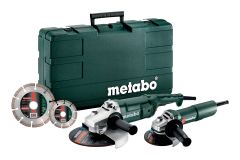 Metabo 685172510 Winkelschleifer Set im Koffer (WE 2200-230 + W 750-125)  