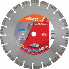 Norton Clipper 70184694470 Classic Turbo Laser Diamantsägeblatt 350 x 25,4 mm