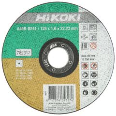 HiKOKI Zubehör 782317 Trennscheibe für Edelstahl/Metall 125 x 1,6 mm