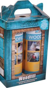 6105004 Woodfill Duopack Weiß 2 Sets/Karton