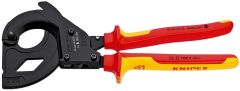 Knipex 9536315A Kabelschneider für stahlverstärkte Kabel bis Ø 45 mm / 380 mm²