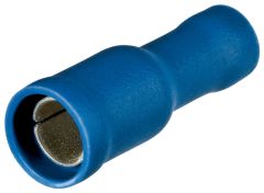 9799131 Rundsteckhülsen 100 Stück 5 mm Kabel 1,5-2,5mm2 (Blau)