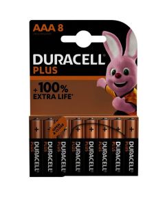 Duracell D141179 Alkaline Plus 100 AAA 8 Stk.