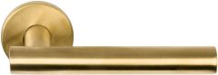 1501D150IMXX0 BASICS LB7-19 Türgriff EN1906 Klasse 3 gefedert auf Rosette PVD matt gold