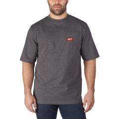 Milwaukee Zubehör 4933478234 WTSSG-XL Arbeits-T-Shirt kurzarm grau