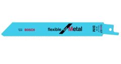 Bosch Blauw Accessoires 2608656028 S922EF Reciprozaagblad Flexible for Metal 150 mm 100 stuks