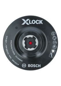 Bosch Blau Zubehör 2608601721 X-LOCK Stützteller 115 mm, Klettverschluss 115 mm, 13.300 min-1