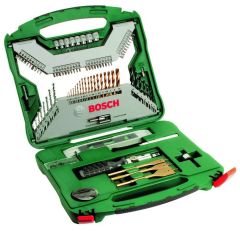 Bosch Grün Zubehör 2607019330 100-teiliges X-Line Titanium-Set