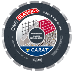 Carat CNEC370500 Universal CNE CLASSIC Diamanttrennscheibe 370x30,0MM