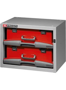 Facom F50000001 Niedriger Schrank mit 2 herausnehmbaren Boxen 495 mm
