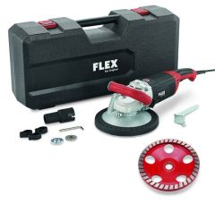 Flex-tools 420514 420.514 LD 24-6 180 Kit Turbo-Jet Sanierungsschleifer für Flächen 2400 Watt 180 mm