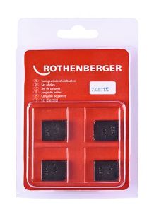 Rothenberger Zubehör 070831X SC Schneidbacken, BSPT R, 1/4", 4 Stück