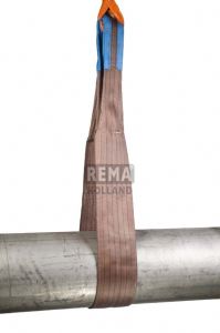Rema 1211201 S1-PE-10M Polyester-Hebeband mit verstärkten Schlaufen 10,0 mtr 6000 kg