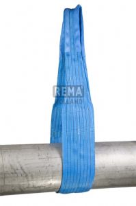 Rema 1211231 S1-PE-10M Polyester-Hebeband mit verstärkten Schlaufen 10,0 mtr 8000 kg