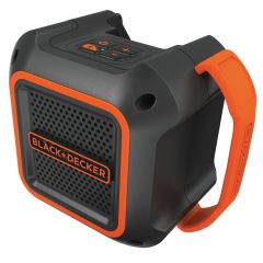 Black & Decker BDCSP18N-XJ Bluetooth-Lautsprecher 18 Volt ohne Batterien und Ladegerät