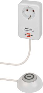 Brennenstuhl 1508220 Eco-Line Comfort Switch Adapter EL CSA1 externer Fußschalter