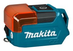 Makita ML107 Akku-Taschenlampe Block Led mit USB-Ausgang ohne Batterien und Ladegerät
