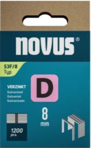 Novus 042-0789 Nicht mit Flachdraht D 53F/8mm (1.200 Stück)