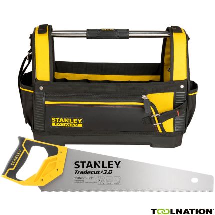 Stanley 1-39-59ZG Offene Werkzeugtasche inkl. Säge - 3