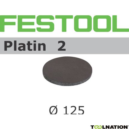 Festool Accessoires 492374 Schuurschijven Platin STF D125/0 S500 PL2/15 - 1