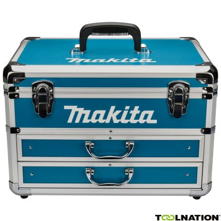 Makita Zubehör 823340-7 Koffer Aluminium blau - 1