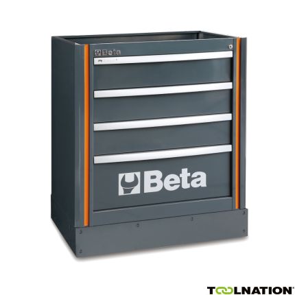 Beta 055000212 C55M4-Fixer Schubladenblock mit 4 Schubladen - 2
