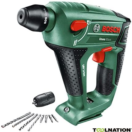 Bosch Grün 060395230C Uneo Maxx Bohrhammer 18 Volt ohne Akku oder Ladegerät - 1