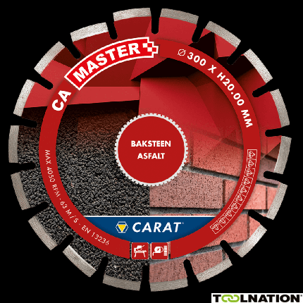Carat CAM4504000 Diamanttrennscheibe ASPHALT CA MASTER 450x25,4MM - 1