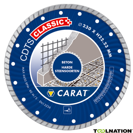 Carat CDTSC12530 Diamanttrennscheibe CDTS CLASSIC 125x22.2MM - 1