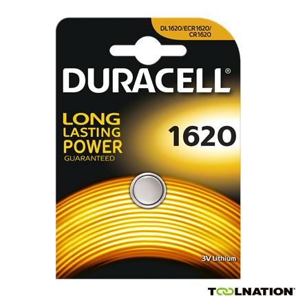 Duracell D030367 Knopfzellenbatterie 1620 1Stück. - 1