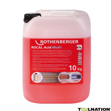Rothenberger Zubehör 1500000116 Entkalkungschemie ROCAL Acid Multi, 10 kg - 1