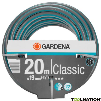Gardena 18022-20 Classic Schlauch 19 mm (3/4"), 20 m - 3