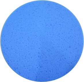 Rokamat 49800 Schwammscheibe mit Klett, blau 350 mm