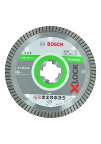 Bosch Blau Zubehör 2608615132 X-LOCK Diamanttrennscheibe Best for Ceramic Extra Clean Turbo 125 x 22,23 x 1,4 x 7 125 x 22,23 x 1,4 x 7 mm