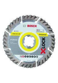 Bosch Blau Zubehör 2608615166 X-LOCK Trennscheibe Standard for Universal 125 x 22,23 x 2 x 10 125 x 22.23 x 2 x 10 mm