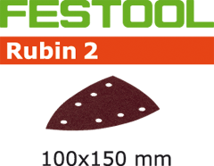 Festool 577571 Schuurbladen Rubin 2 STF Delta/100x150/7 P40 RU/50