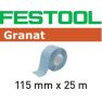 Festool Zubehör 201111 Schleifrolle 115x25m P240 GR Granat - 1