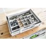 Festool Zubehör 204862 Einsatzboxen Box 100x350x68/2 für Systainer³ Organizer - 3