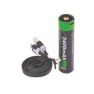 Nextorch 79NT/18650USB Wiederaufladbare Batterie 18650 Li-lon USB 3,7 Volt - 1