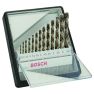 Bosch Grün Zubehör 2607019926 13tlg. Robust Line Metallbohrer-Set HSS-Co (Cobalt-Legierung) 1,5; 2; 2,5; 3; 3,2; 3,5; 4; 4,5; 4,8; 5; 5,5; 6; 6,5 mm - 1