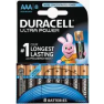 Duracell D002746 Alkaline Ultra Power AAA 8 Stück - 1