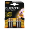 Duracell D141117 Batterien Alkaline Plus Power AAA 4 Stck. - 1