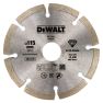 DeWalt Zubehör DT3731-QZ segmentierte Diamanttrennscheibe 230 x 22.2mm für Trockenschnitt - 1