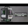 Laserliner 039.600L PrecisionPlane-Laser 4G Pro Kreuzlinienlaser grün 360° - 3