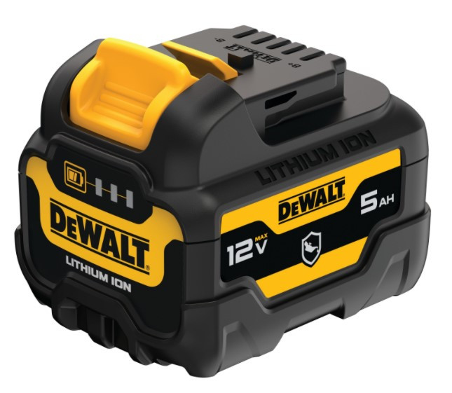 DeWALT Zubehör DCB126G-XJ Ölbeständige Batterie 12 Volt 5,0 Ah Li-Ion