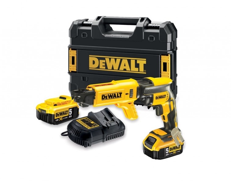 DeWALT DCF620P2K-QW DCF620P2K Trockenbauschrauber 18 Volt 5.0 Ah Li-Ion