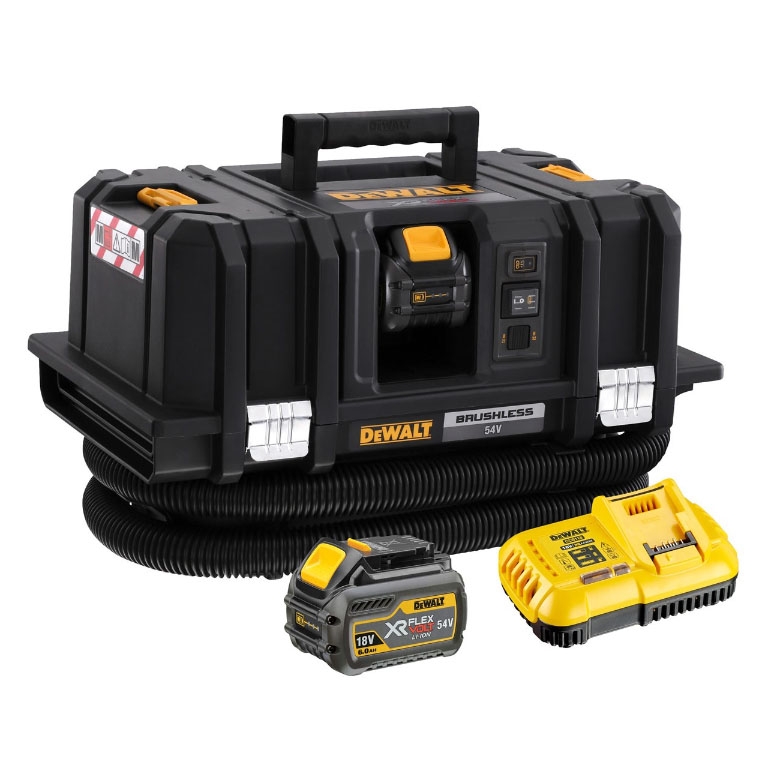 DeWalt DCV586MT2-QW FlexVolt Akku Nass- und Trockensauger M-Klasse 54V 6Ah Li-Ion