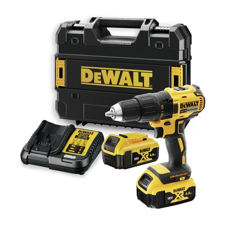 DeWalt DCD777M2T-QW Akku-Bohrschrauber 18V Li-Ion mit 2 Akkus 4,0 Ah in TSTAK