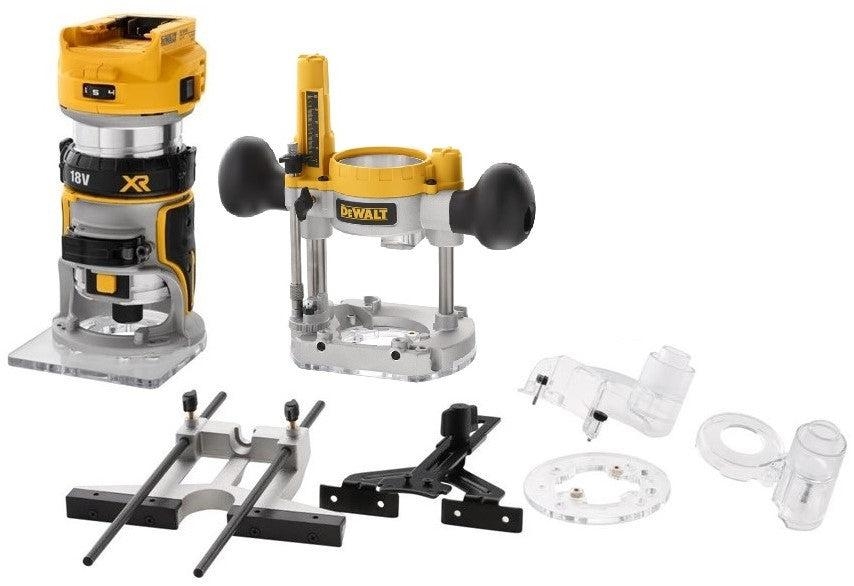 DeWALT DCW604N-XJ Akku-Fräse/ Kantenfräse 18V exkl. Akkus und Ladegerät + 5 Jahre Händler-Garantie!